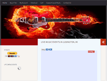 Tablet Screenshot of ludingtonlive.com
